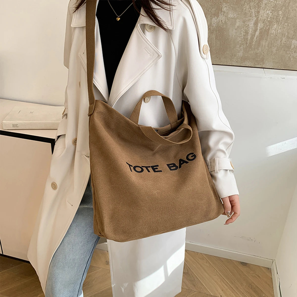 TOTE BAG - Strap Shoulder Bag
